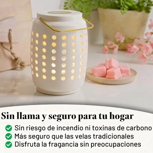 Vista 5 de Candle Warmers Calentador de iluminación de toldo Chelsea Lantern: úsalo con cualquier cera derretida