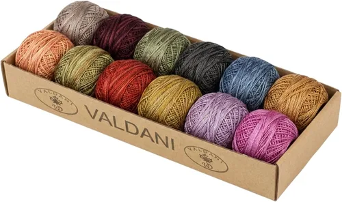 Vista 19 de Valdani Perla Algodón Sz 8 Halloween 73 yardas/Bola