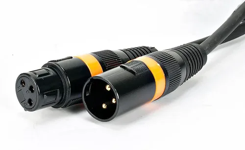 Vista 2 de Productos ADJ AC3PDMX25 - Cable DMX de 25 pies, 3 clavijas para productos de iluminación