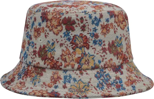 Vista 6 de GP accesorios de hombre y mujer. Tendencias, moda. Sombrero tipo pescador. Gato Jacquard Beige