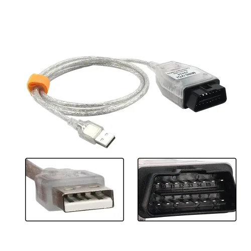 Vista 7 de Mini VCI J2534 Cable V18.00.008 última versión, adaptador de escáner de conector de cable OBD2 apto para TIS Techstream Programación Cable