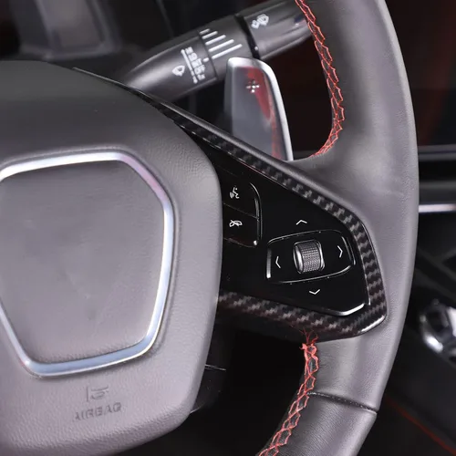 Vista 3 de Cubierta de marco de botón de tablero compatible con Chevrolet Corvette C8 Z06 2020-2025, accesorios de decoración de coche
