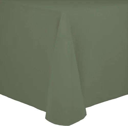 Vista 22 de Ultimate Textile Cotton-Feel - Mantel ovalado de poliéster hilado resistente a las manchas y a las arrugas, lavable a máquina, color berenjena, 1