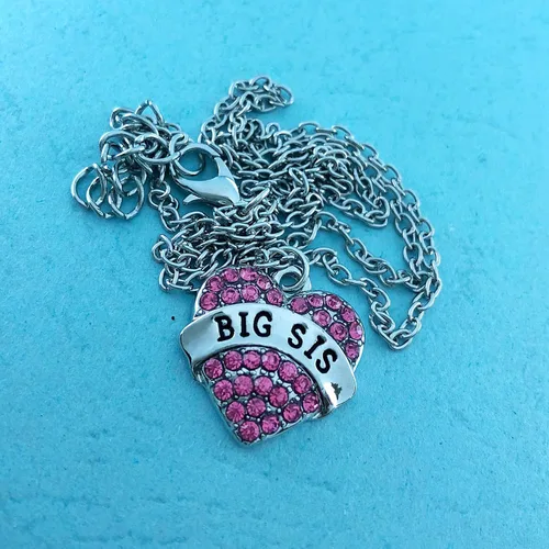 Vista 4 de Amor SPES - Collar de cristal con 3 colores para mujeres y niñas