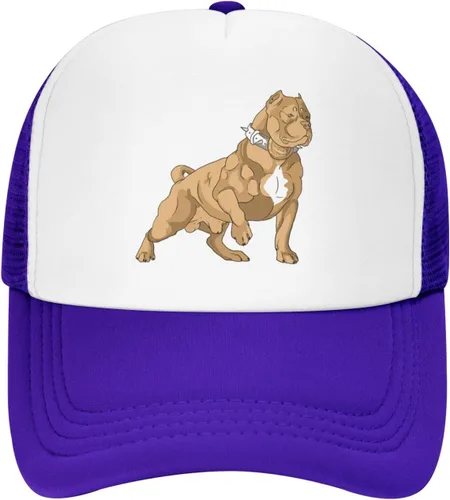 Vista 3 de American Bully Trucker Hat for Men Or Women - Mesh Baseball Snapback Cap Outdoors
