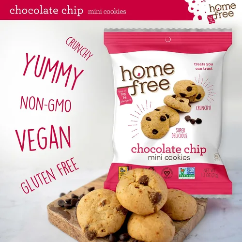 Vista 5 de HomeFree “Treats You Can Trust” Minigalletas libres de gluten