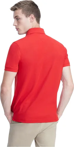 Vista 2 de Tommy Hilfiger Men's Short Sleeve Moisture Wicking Stretch Polo Shirt with Quick Dry + UV Protection