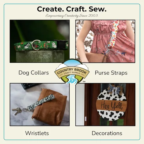 Vista 7 de Country Brook Design - Correas de poliéster Farm Life Y'all