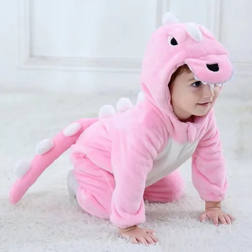 Vista 5 de Disfraz de bebé de Halloween para niños pequeños, rómper, mameluco para niños o niñas, ropa de animales, de 2 a 36 meses