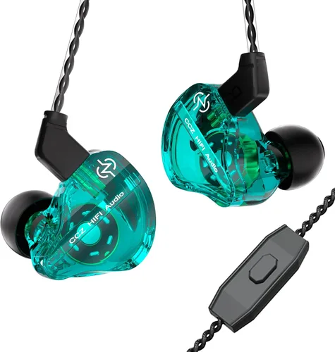Vista 14 de Auriculares CCZ USB C Intrauriculares Monitor con Cable Tipo C con Micrófono, 1DD HiFi Bajo Inmersivo, para Samsung S23 FE S22/ iPhone 15 Negro
