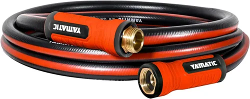 Vista 12 de YAMATIC Manguera de jardín corta de 3 pies, manguera líder de 5/8 pulgadas con mango giratorio, extensión de manguera de agua pequeña, accesorios