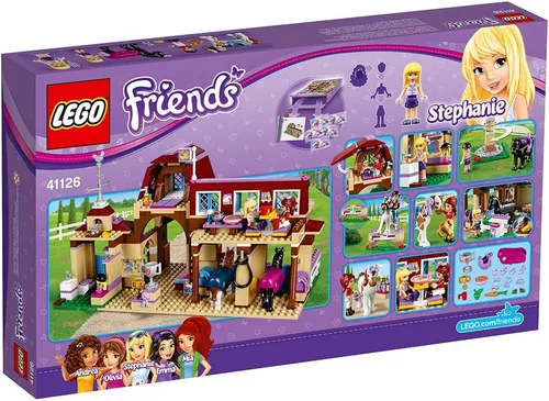 Vista 6 de LEGO Friends Heartlake Club 41126, juguete de equitación