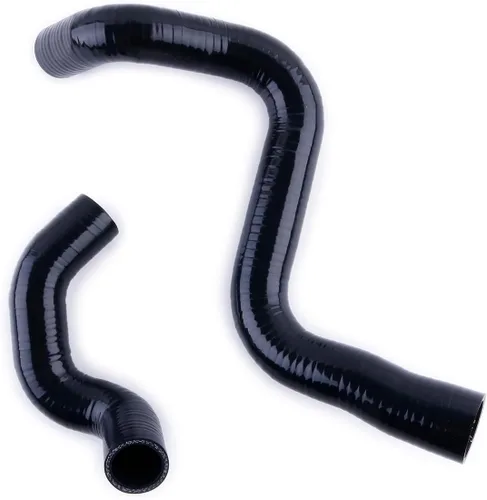 Vista 4 de JOIUYOLJ Kit de manguera de radiador de refrigerante de silicona de 3 capas para ASTRA ZAFIRA GSI SRI Z20LET 2.0T TURBO (negro)