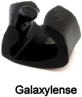 Vista 3 de Galaxy Clip - Kits de goma de repuesto compatibles con Oakley Si Ballistic M Frame 2.03.0 de color negro, Negro