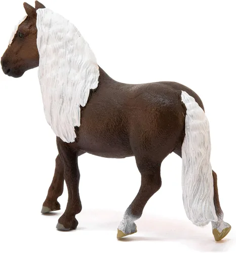 Vista 2 de Schleich Farm World, juguetes de caballos realistas para niñas y niños, figura de juguete de caballo de yegua del Bosque Negro, para niños de 3 años