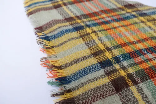 Vista 20 de Wander Agio - Bufanda envolvente con diseño a cuadros o triangular para mujer, cálida y larga, de punto, sensación de cachemira, chal