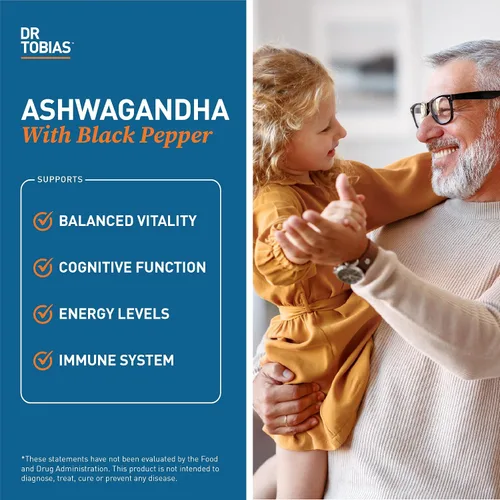 Vista 4 de Dr. Tobias Colon Everyday Health and Ashwagandha Capsules, paquete de bienestar digestivo y resiliencia, apoya la energía equilibrada y la salud