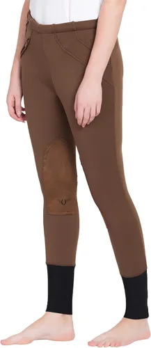 Vista 14 de TuffRider - Pantalón de equitación de tiro bajo para niña Negro