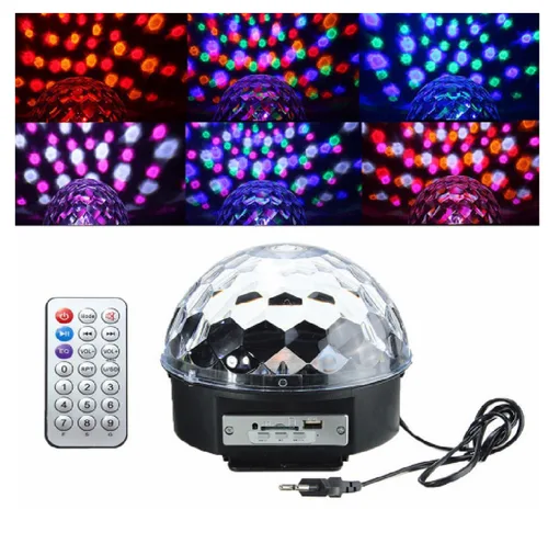 Vista 2 de Lampara Proyector Mp3 Bluetooth