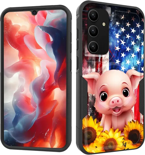 Vista 236 de Funda magnética para Galaxy A16 5G, [compatible con MagSafe] [protección contra caídas de grado militar] Funda resistente a prueba de golpes