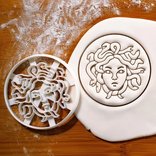 Vista 2 de Cortador de galletas Medusa, 1 pieza - Bakerlogy