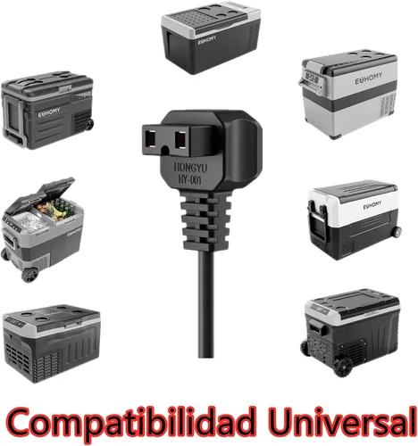 Vista 5 de Adaptador de CA 110-240V con cable de alimentación de CA para piezas de refrigerador de coche, congelador de coche Compatible con Alpicool, Bodega