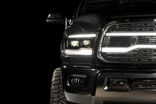 Vista 7 de Morimoto XB Plug & Play. - Conjunto de faros delanteros LED compatibles con Dodge Ram 1500, 2500, 3500, 2009-2018.