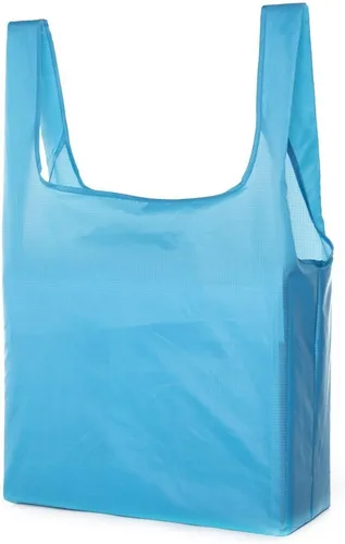 Vista 6 de Mato & Hash Bolsas de compras reutilizables Bolsa de compras plegable grande, bolsa de compras resistente