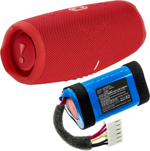 Vista 6 de Batería de repuesto para JBL Charge 5, JBLCHARGE5BLUAM, PN: 1AA011NA, GSP-1S3P-CH4A, 7800mAh