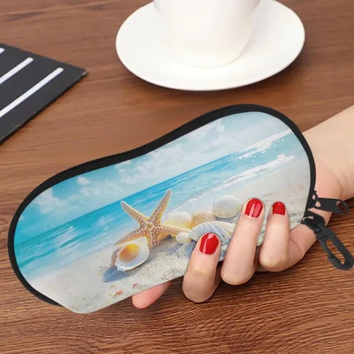 Vista 3 de JoyLamoria Funda de gafas de sol de neopreno ultra ligera con diseño novedoso