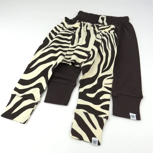 Vista 5 de HonestBaby Multipack de pantalones deportivos de algodón orgánico para bebés y niños pequeños, niños y niñas, unisex (última oportunidad)