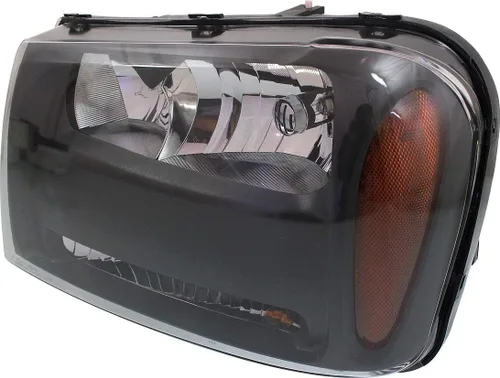 Vista 4 de Evan Fischer Faro delantero lateral del conductor y del pasajero para Chevrolet Trailblazer 2006-2009 halógeno con bombilla(s) sin barra de rejilla