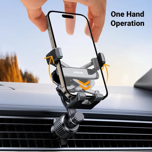 Vista 4 de UGREEN Paquete de soporte para teléfono de coche con rotación magnética de montaje de coche Magsafe