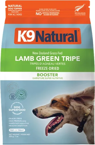 Vista 8 de K9 Natural Complemento Alimenticio Liofilizado para Perros con Ingredientes Verificados, Mezcla de Carne de Órganos para Apoyo Digestivo, Alimento