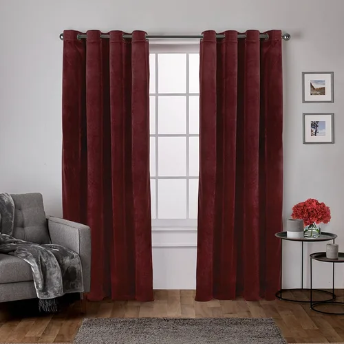 Vista 14 de Cortinas exclusivas para el hogar, de terciopelo, pesadas, para ventanas, paneles pares