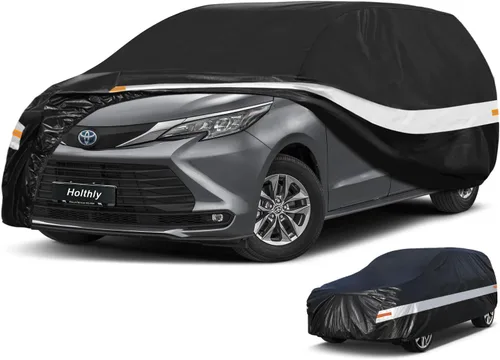 Vista 25 de Funda para Automóvil de 10 Capas Impermeable para Todo Clima para Coupé Hatchback, 100% Impermeable Fundas para Automóvil de Exterior Ajuste
