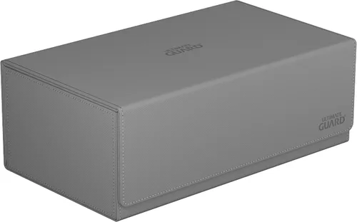 Vista 17 de Ultimate Guard Arkhive 400+, estuche para mazo para 400 cartas TCG con doble funda, negro, compatible con Boulders, cierre magnético y forro