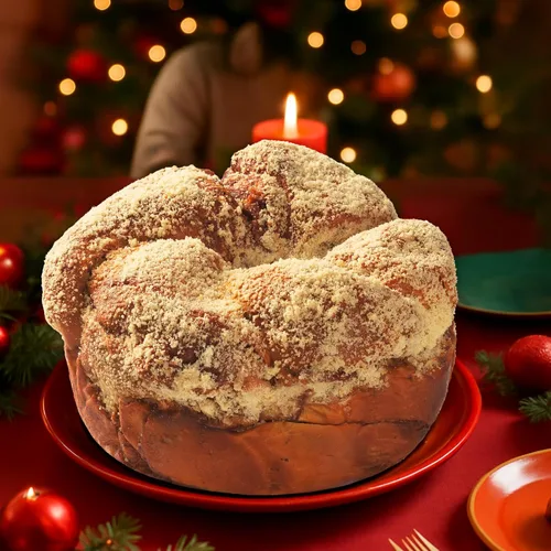 Vista 3 de Cinnamon Babka Pastel de café, pasteles de desayuno artesanales Regalos de comida de cumpleaños para mujeres Kosher, sin lácteos, sin nueces