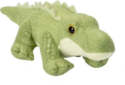 Vista 6 de Wild Republic Pocketkins - Aligátor ecológico, animal de peluche, 5 pulgadas, hecho de materiales reciclados, respetuoso con el medio ambiente