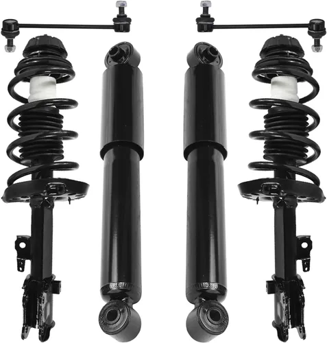 Vista 34 de Detroit Axle - Kit de puntales delanteros de 6 piezas para Ford Escape 2014-2019, 2 puntales y muelles helicoidales, 2 enlaces de barra