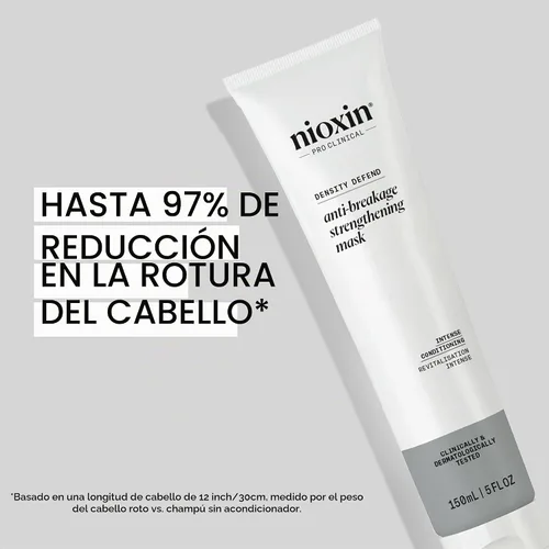 Vista 3 de NIOXIN Density Defend Anti-Breakage Strengthening Mask For Damaged Hair