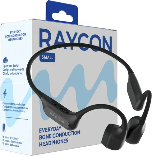 Vista 14 de Raycon Auriculares de conducción ósea todos los días, 2ª generación, color Negro