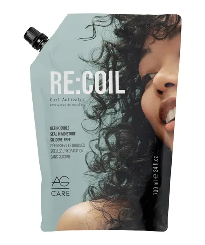Vista 12 de AG Care Re:Coil Activador de Rizos Crema para Rizos con Aminoácidos de Queratina - Crema Ultra-Nutritiva para Cabello Rizado para Rizos Definidos
