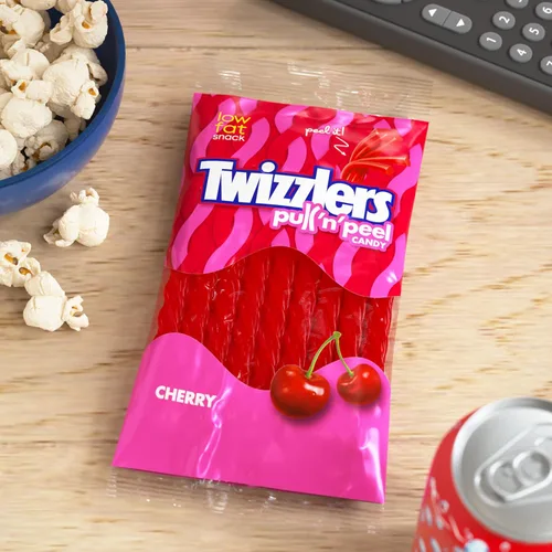 Vista 6 de Twizzlers bocaditos sabor cereza