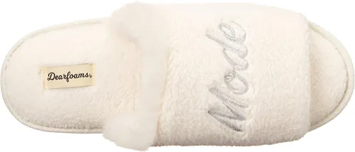 Vista 5 de Dearfoams Pantuflas de espuma viscoelástica para mujer