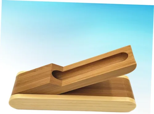 Vista 7 de NUOBESTY Estuche para bolígrafo, caja de lápices de una sola ranura para escritorio, organizador de papelería para oficina