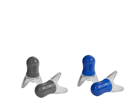 Vista 2 de Travelon 2 pares de tapones para los oídos reductores de presión y accesorios de viaje, Asst, 2 pares de tapones para los oídos reductores de presión