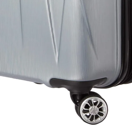 Vista 3 de Samsonite - Maleta rígida expandible Centric 2 con ruedas giratorias, Plateado), 133031-1776