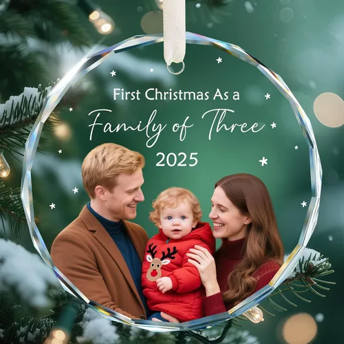 Vista 19 de Adornos con nombre de letra para árbol de Navidad, adornos de Navidad personalizados 2025, adornos de nombre inicial personalizados, decoraciones
