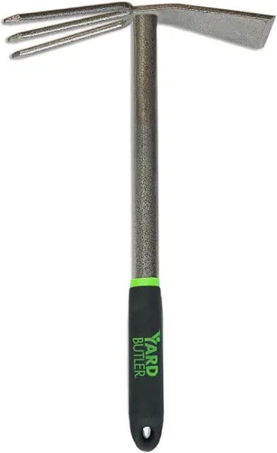 Vista 8 de yard butler 100051052 EMW0072035 Terra Mattock All Steel 16" Cultivador Tiller Weeding Dual, N